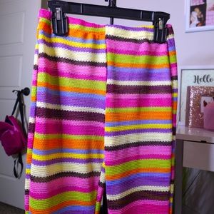 Striped Multicolor Pants from Shein